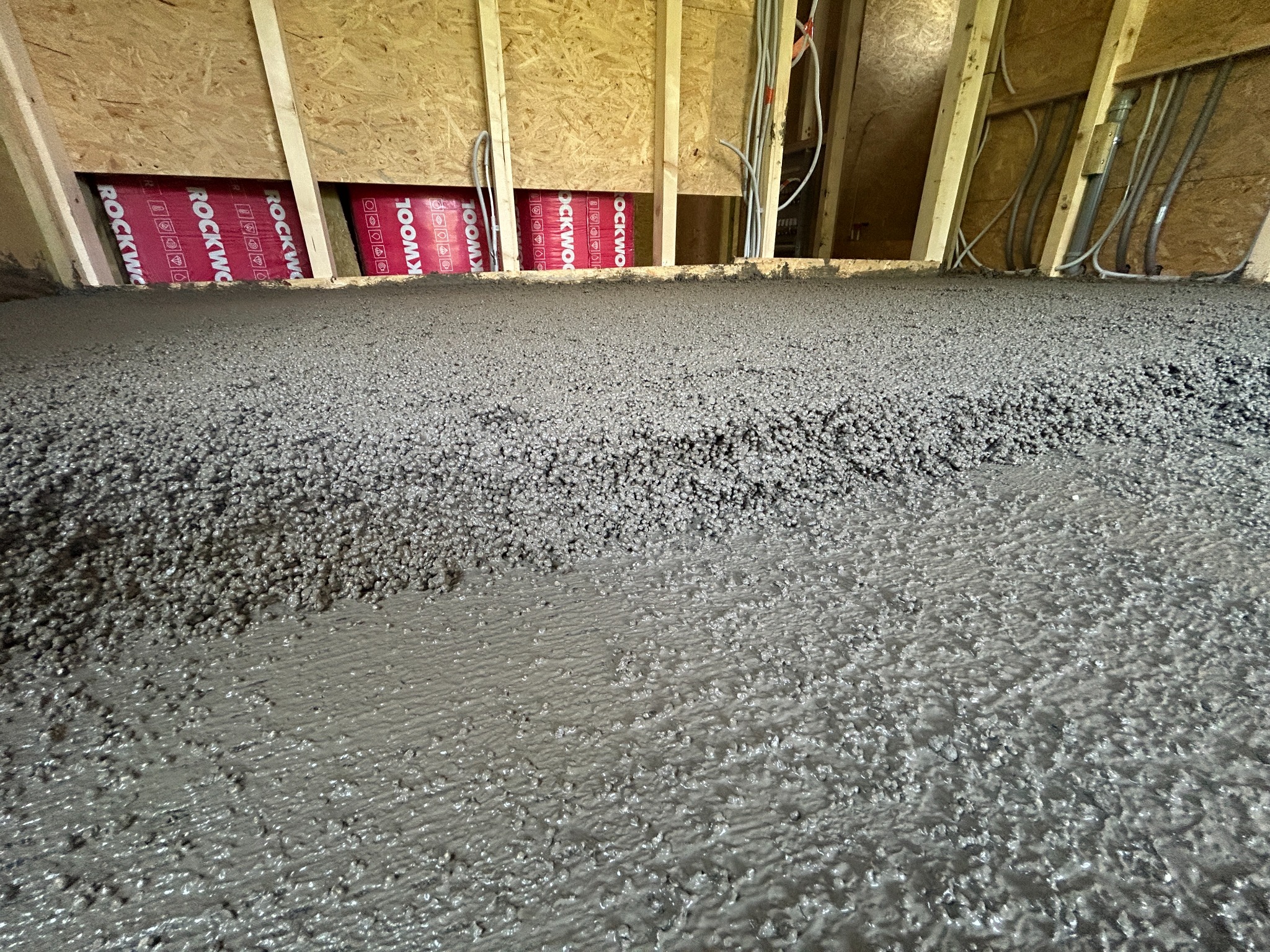 Wykonana warstwa MASlite FLOOR